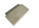 Брусчатка полнопиленая из кварцито-песчаника 100*200  бучардированная  c фаской толщина 50мм