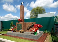 В день победы в районе города Кубинка открыт памятник павшим воинам